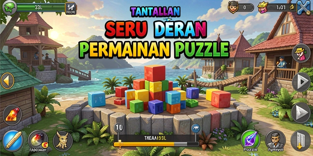 Screenshot 33L menampilkan gameplay menantang dalam kategori Puzzle.