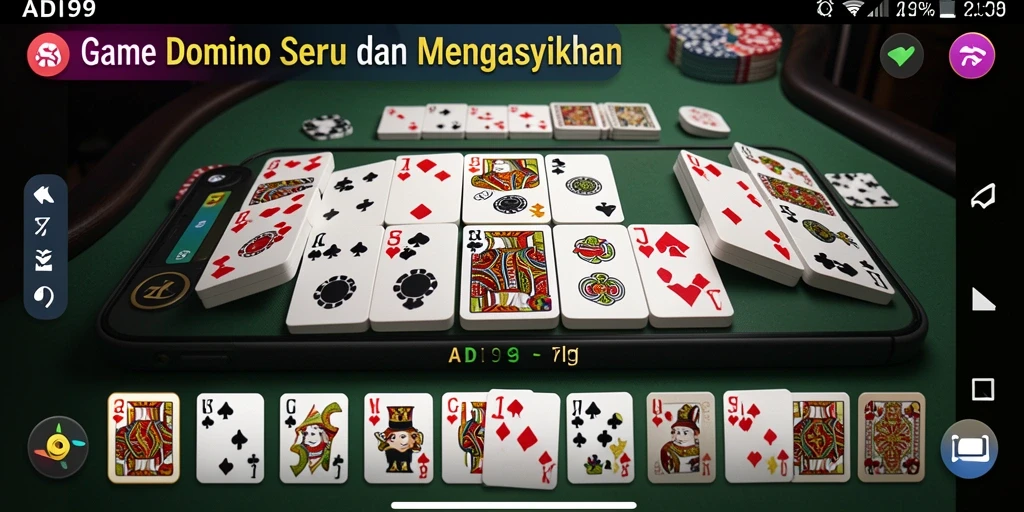 Tampilan gameplay seru dan strategi mendebarkan di ADI99.