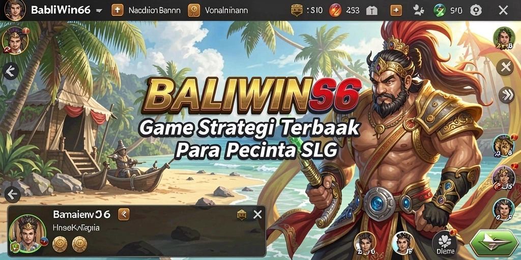 Tampilan gameplay seru dan menantang di BALIWIN66.