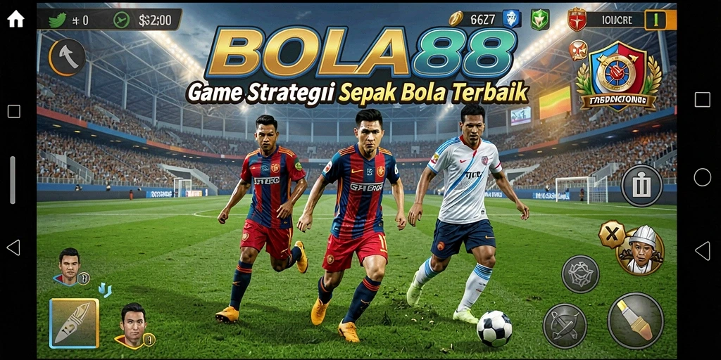 Tampilan gameplay BOLA88 yang mendebarkan dan penuh strategi.