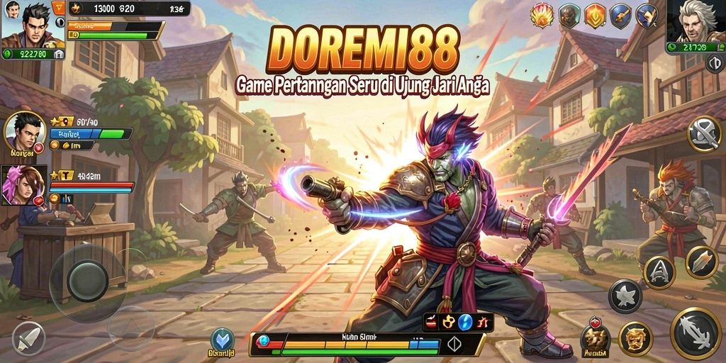 Tampilan gameplay DOREMI88 yang seru dan mendebarkan.