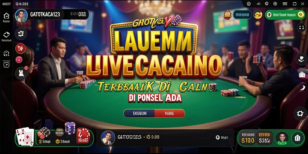 GAMBAR: Tangkap layar gameplay menarik GATOTKACA123 dalam Live Casino.