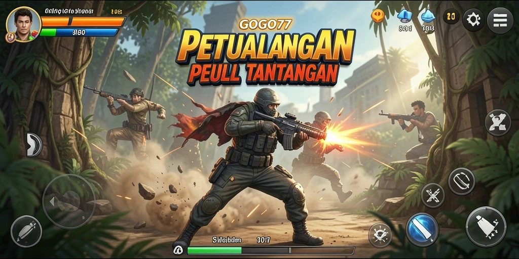 Tampilan gameplay GOGO77 yang mendebarkan dengan aksi penuh ketegangan.