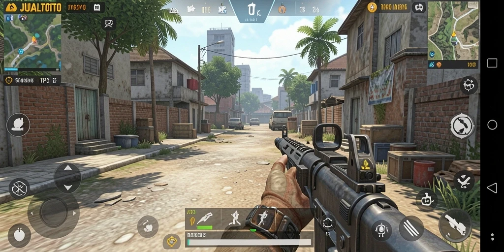 Gameplay aksi seru JUALTOTO yang mendebarkan dan strategis.