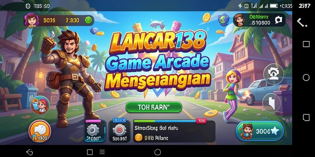Screenshot gameplay LANCAR138 yang dinamis dan menantang.