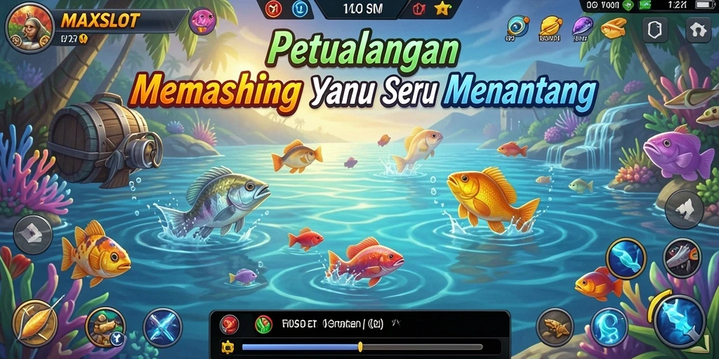 Tangkapan ikan yang menakjubkan di gameplay MAXSLOT.