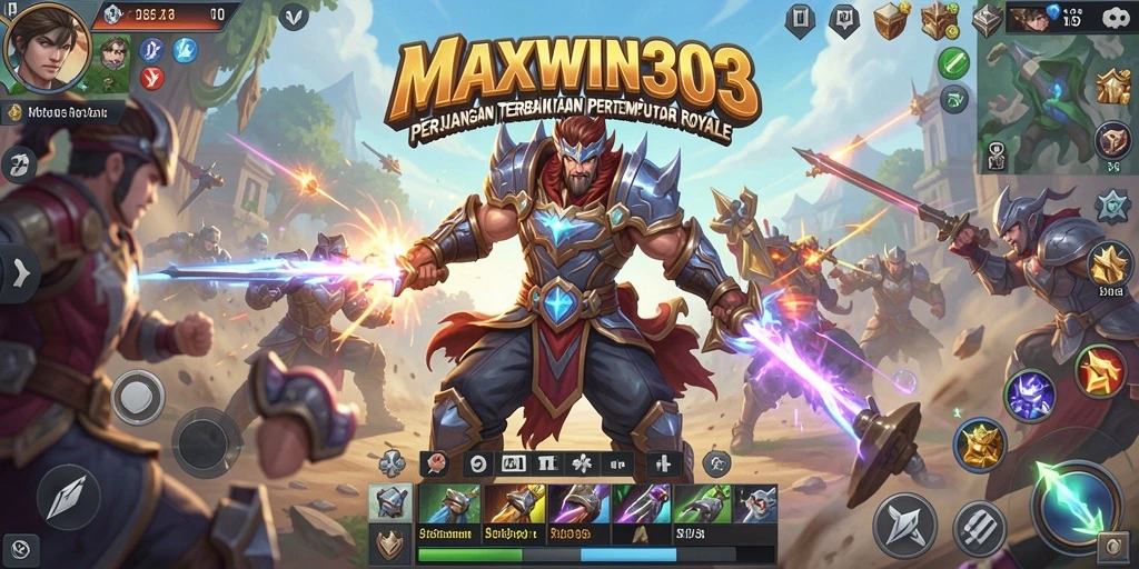 Gameplay intens dan seru dari MAXWIN303 di medan perang.