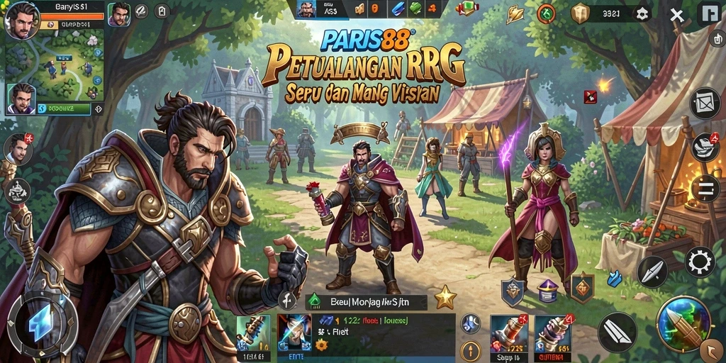Tampilan menarik dari gameplay seru PARIS88 yang menggugah selera bermain.