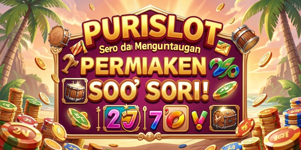 Tampilan gameplay menarik dari mesin slot PURISLOT.
