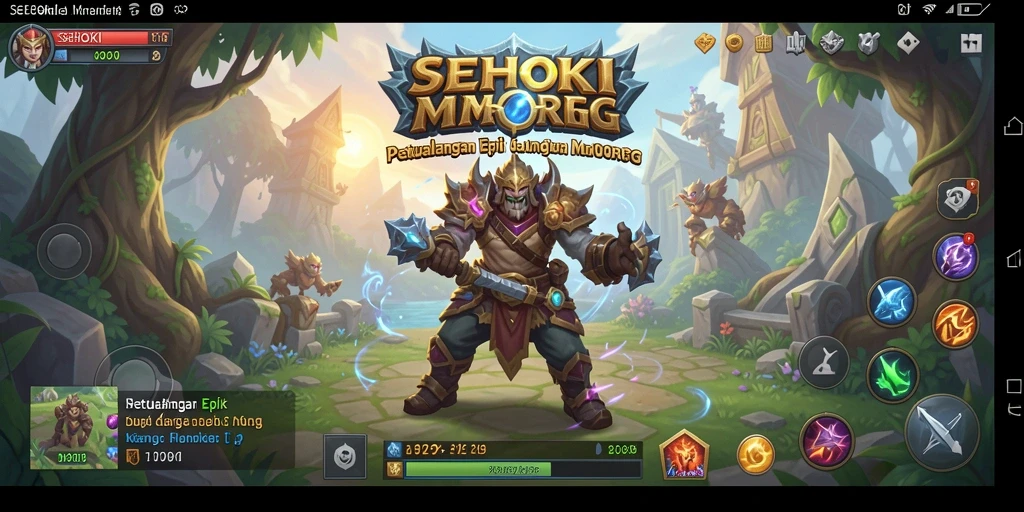 Tangkapan layar menunjukkan aksi pertarungan seru dalam SEHOKI.