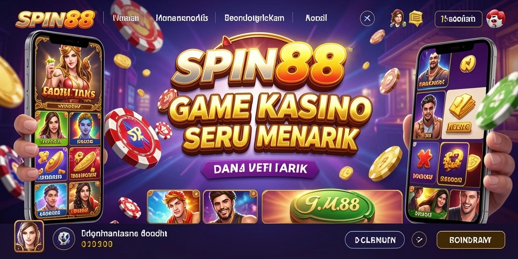 Tampilan gameplay SPIN88 yang menarik dan interaktif.