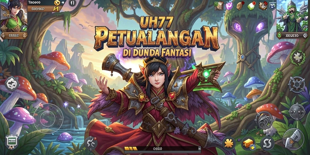 Gameplay UH77 yang penuh petualangan mendebarkan.
