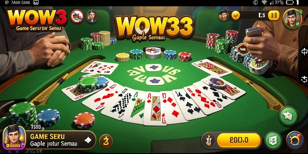 Screenshot gameplay WOW33 yang seru dan mengasyikkan.