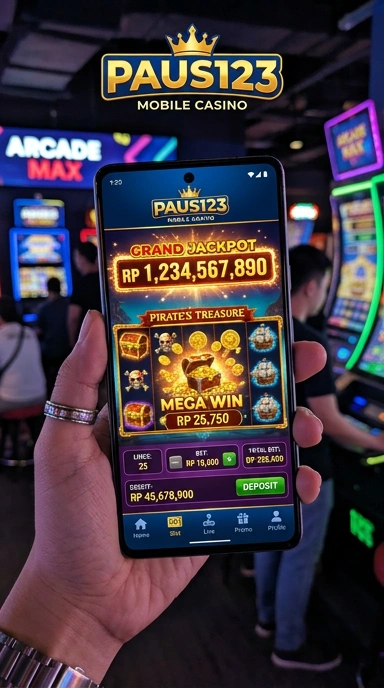Tampilan utama aplikasi paus123 yang menarik.